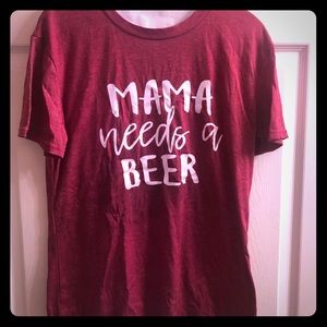 Cute soft tshirt for a mom! Never worn!